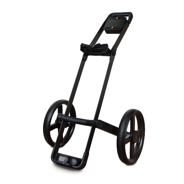 黑色高爾夫球車